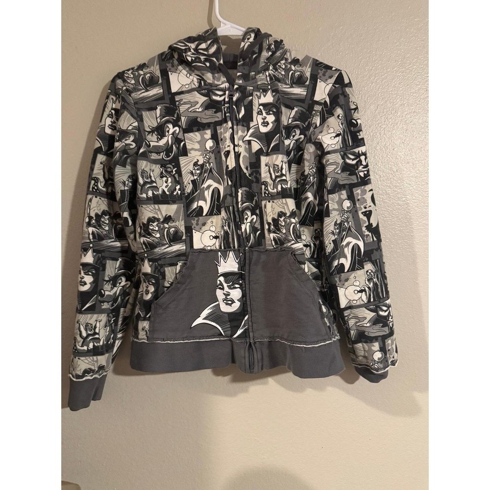 Disney parks villains zip up hoodie